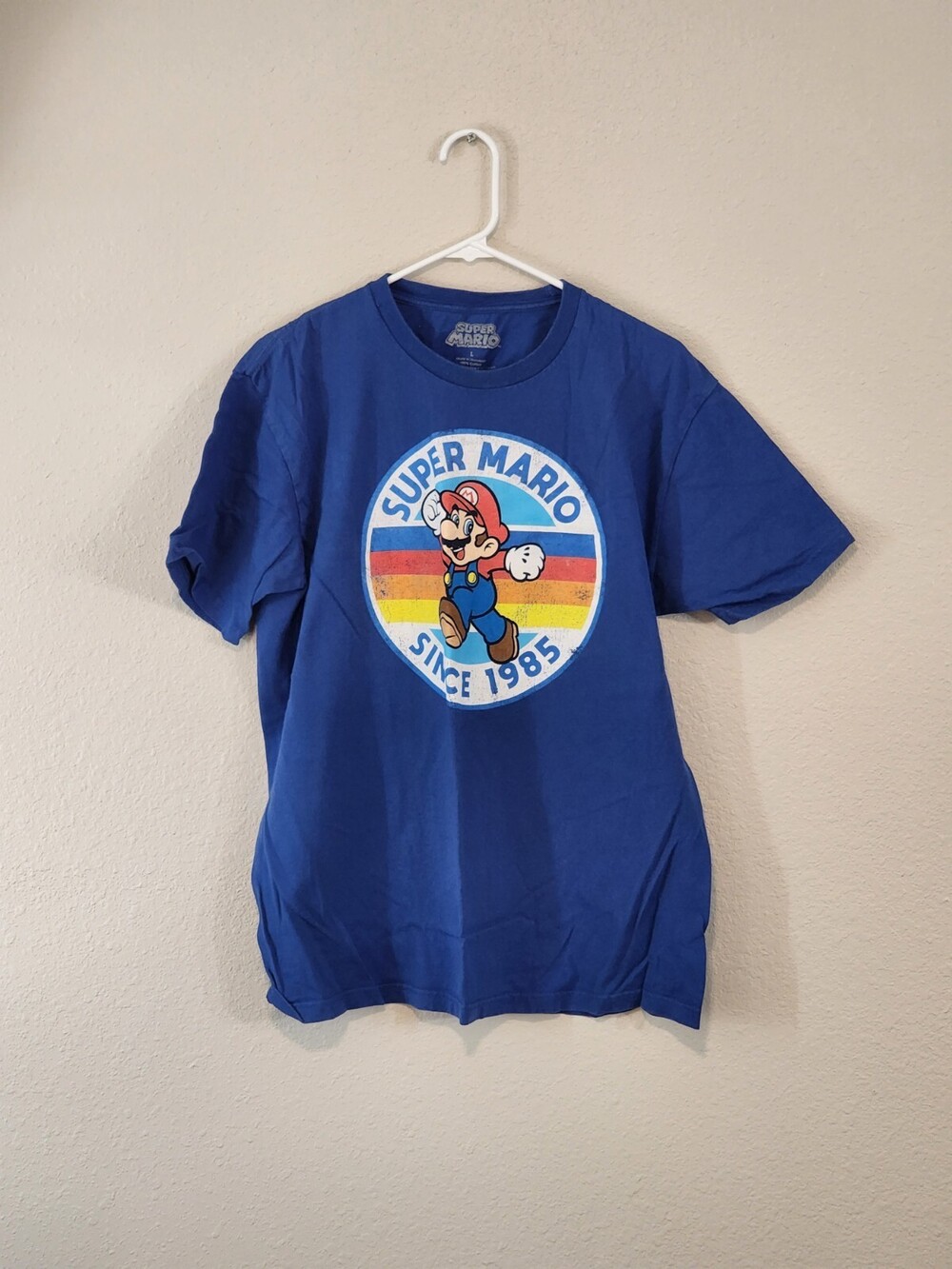 Super Mario T-Shirt, Size - L